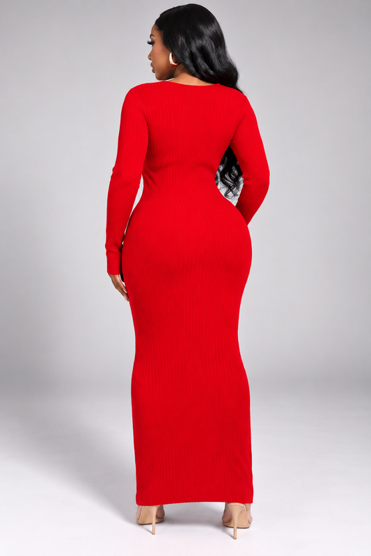 Cash Knit Maxi Dress