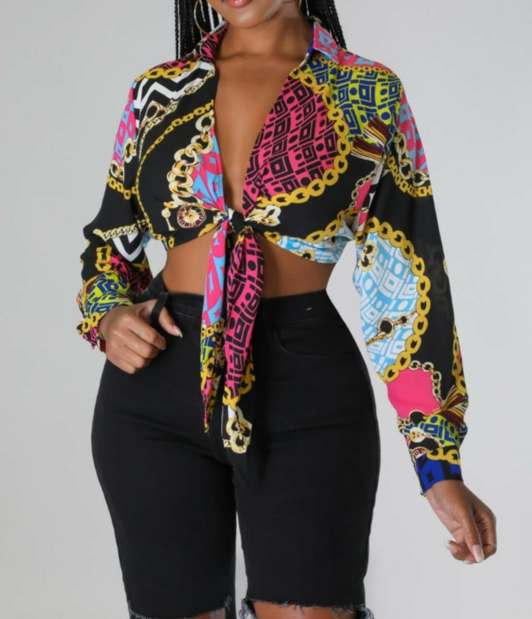 Chic Baroque Crop top
