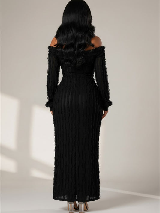 Luxe Illusion Maxi Dress