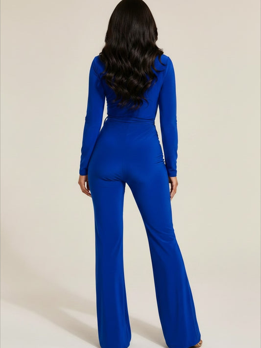 Power Plunge Jumpsuit