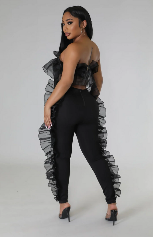 Ruffle Me Pant Set