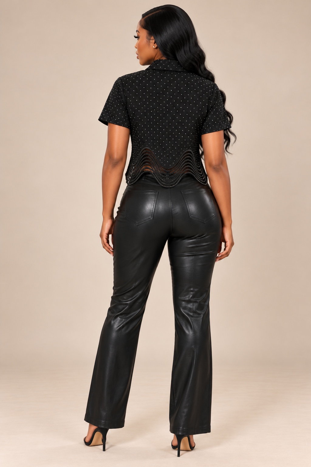 Soft Sparkle Sheer Top