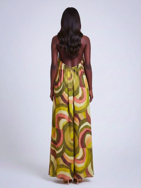 Spiral Twisted Jumpsuit