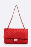 Classic Edge Handbag (Red)
