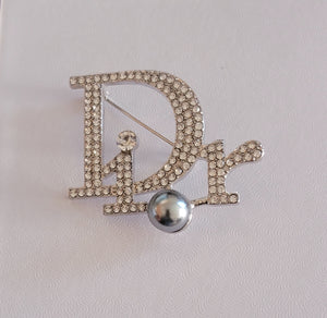 "Jade" Brooch