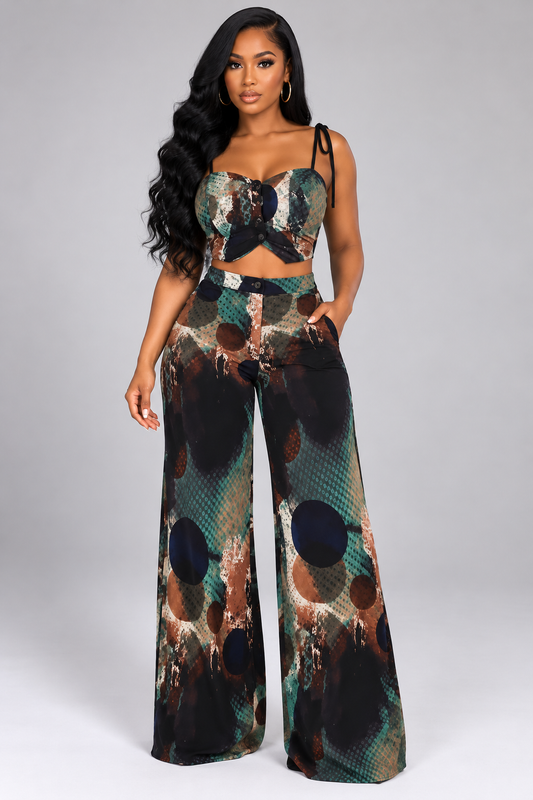 Abstract Aura Pant Set