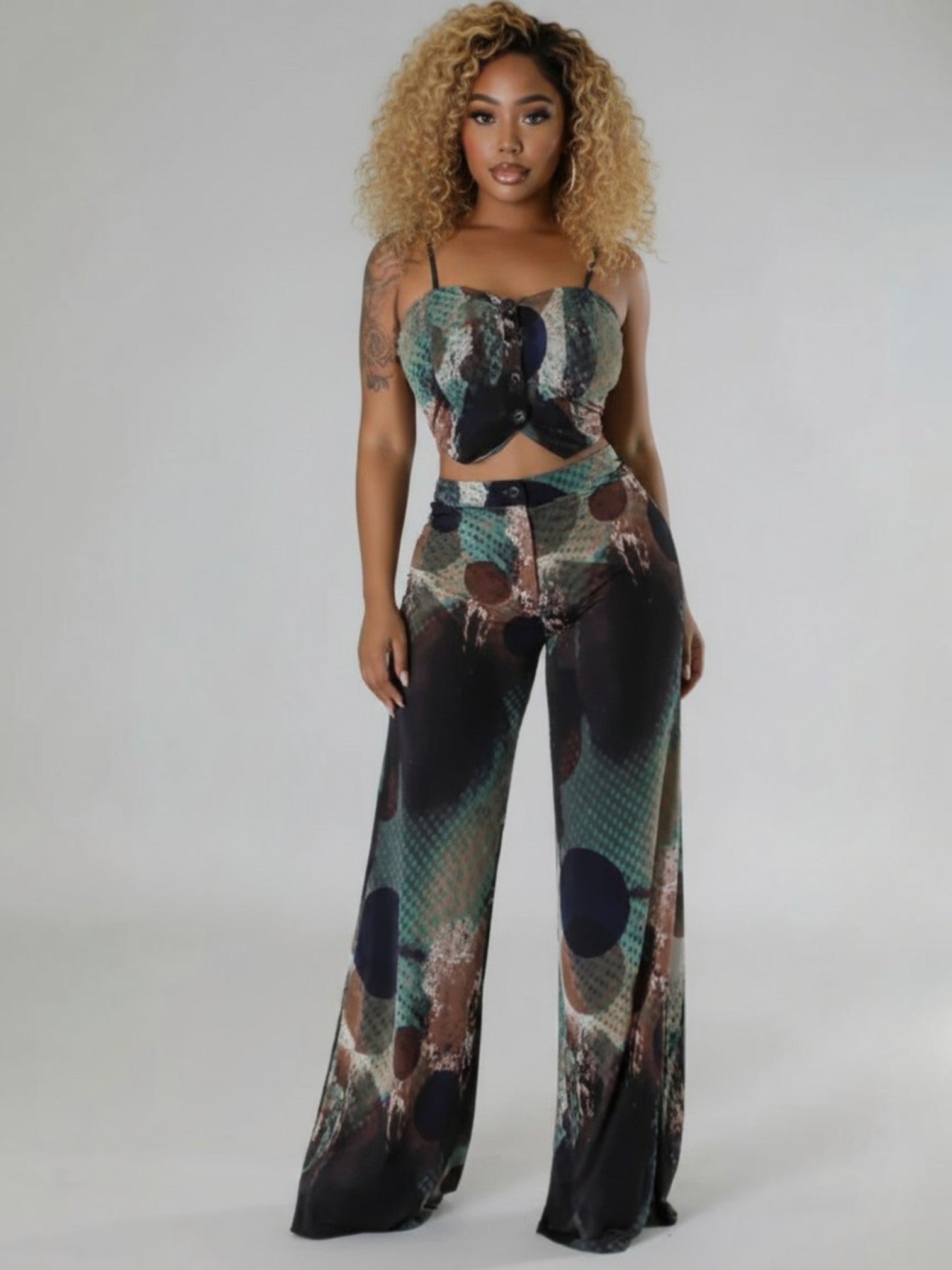 Abstract Aura Pant Set