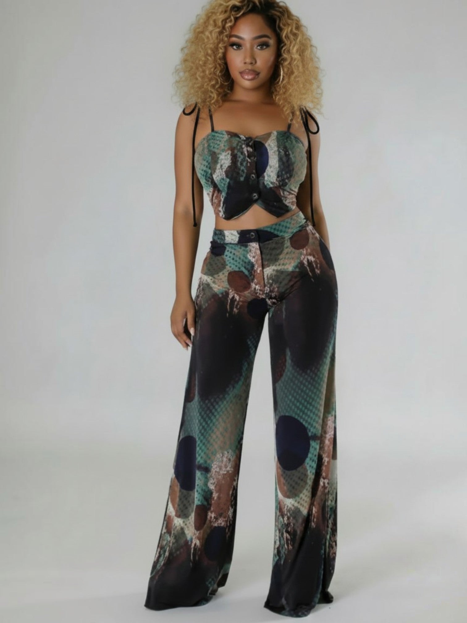 Abstract Aura Pant Set