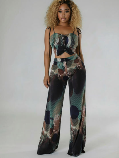 Abstract Aura Pant Set