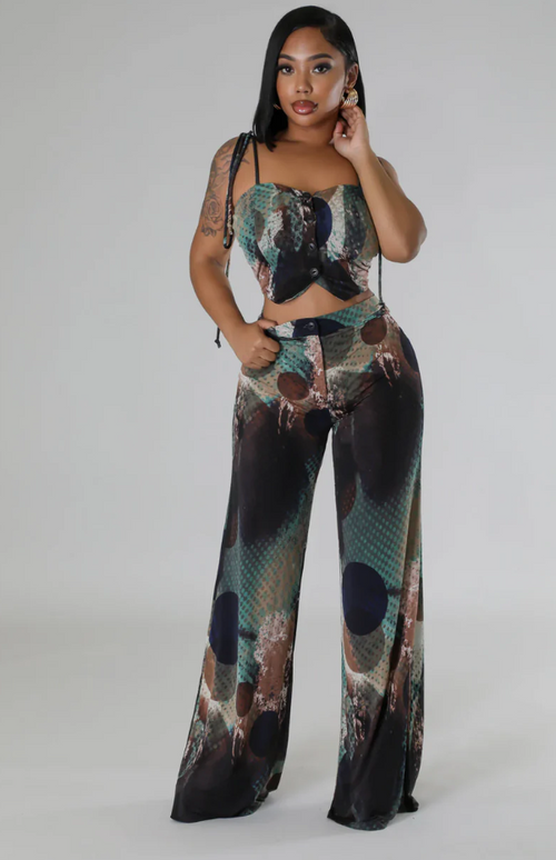 Abstract Aura Pant Set