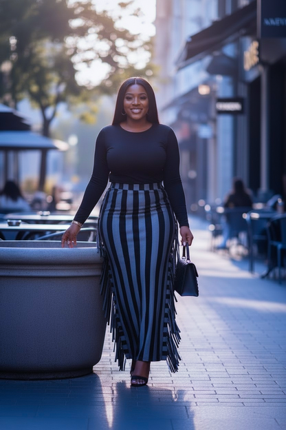 Body Type Maxi Skirt