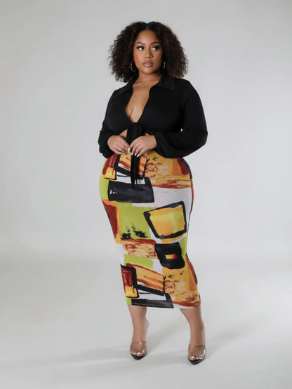 Bold Impressions Skirt Set