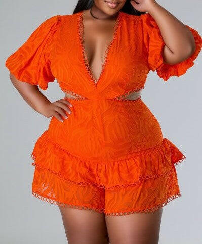 Brunch Belle Lace Romper