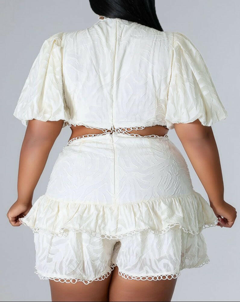 Brunch Belle Lace Romper