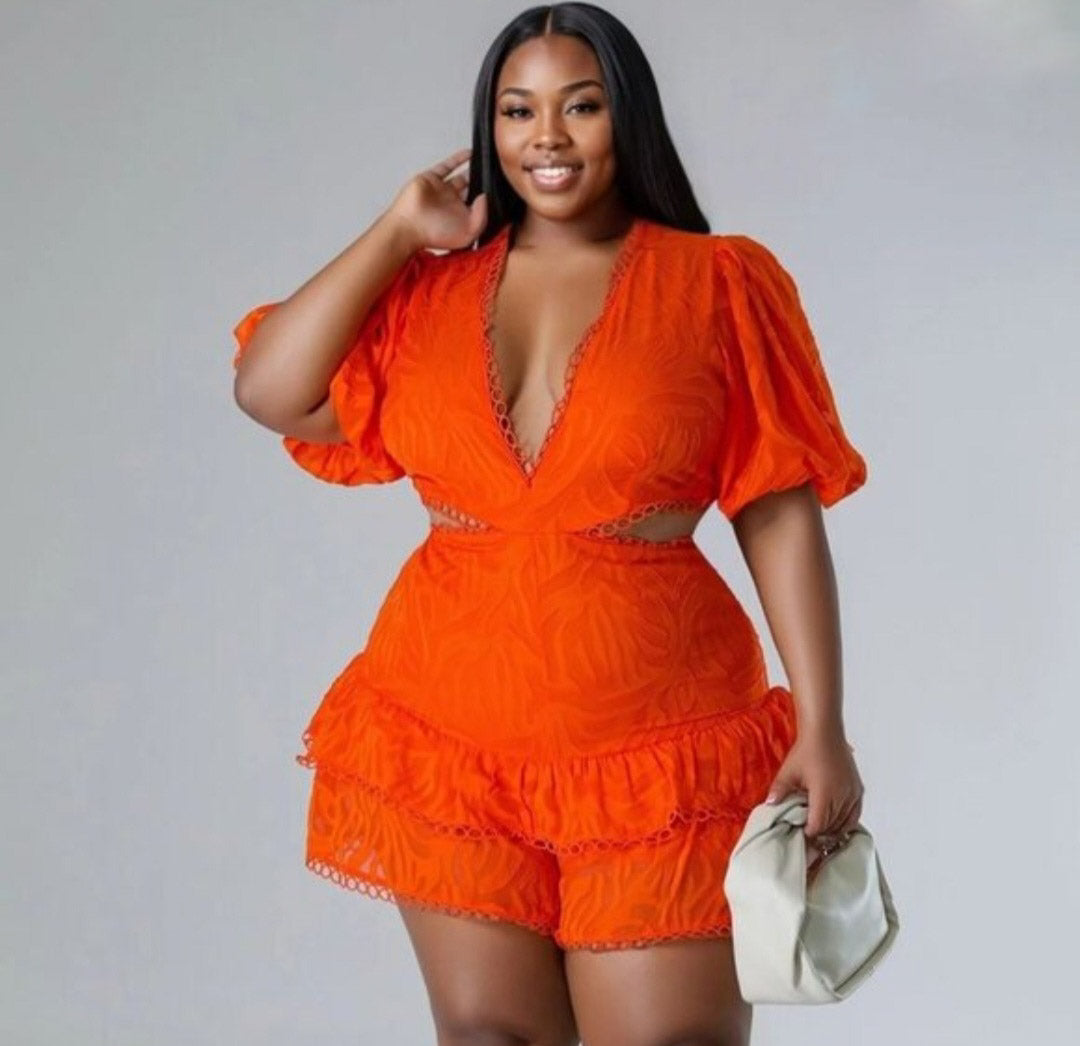 Brunch Belle Lace Romper