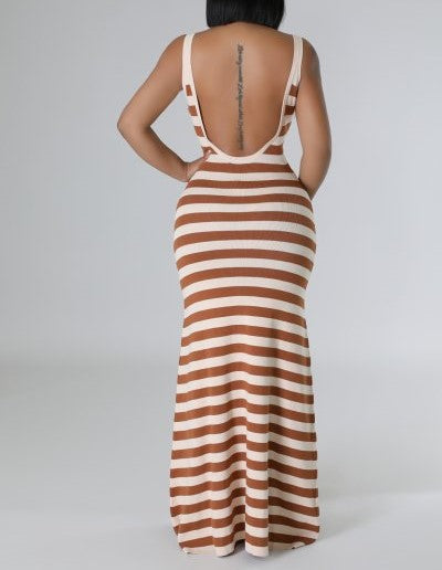 Luma Stripe Maxi Dress