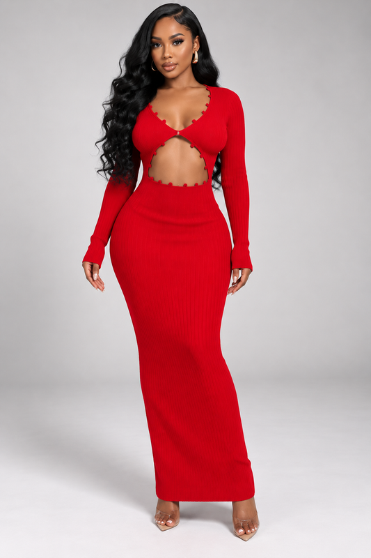 Cash Knit Maxi Dress