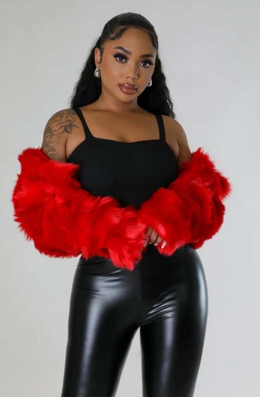 Cazi Faux Fur Coat