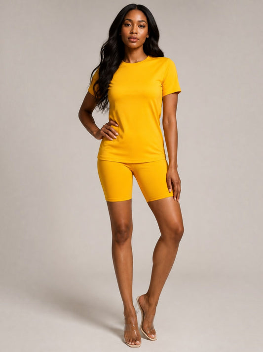 Chill Match Shorts Set