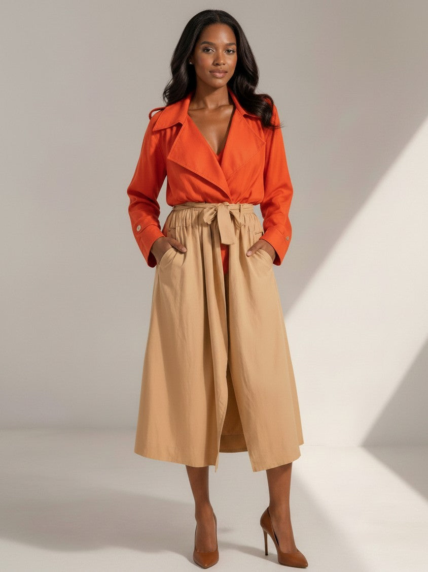 City Breeze Trench Coat