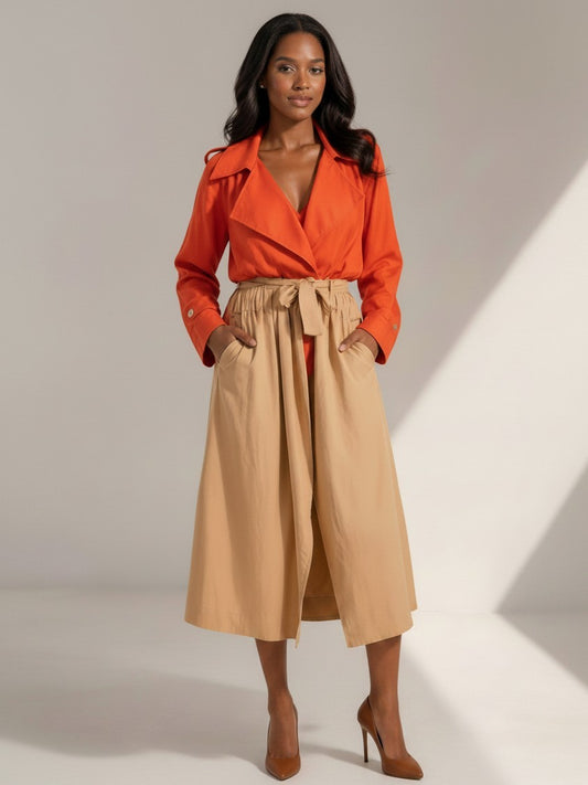 City Breeze Trench Coat