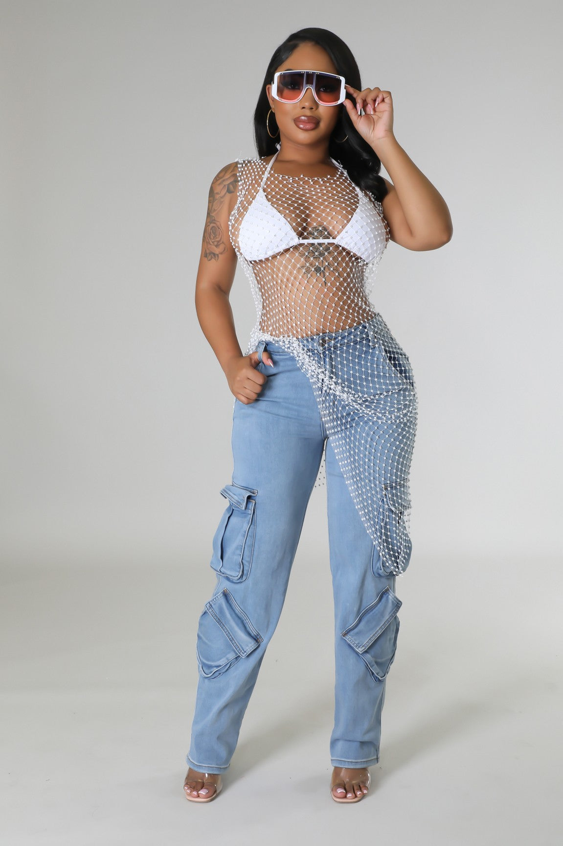 Glam Mesh Sparkle Cover