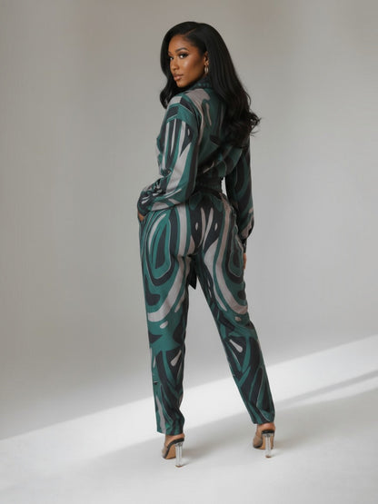 Groove Swirl Pant Set