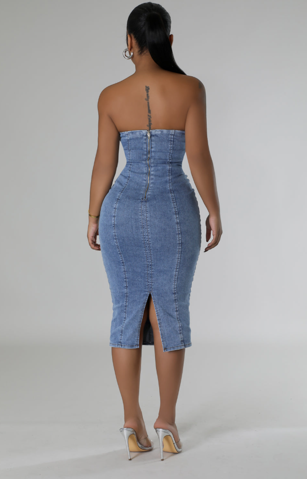 Indigo Belle Denim Dress