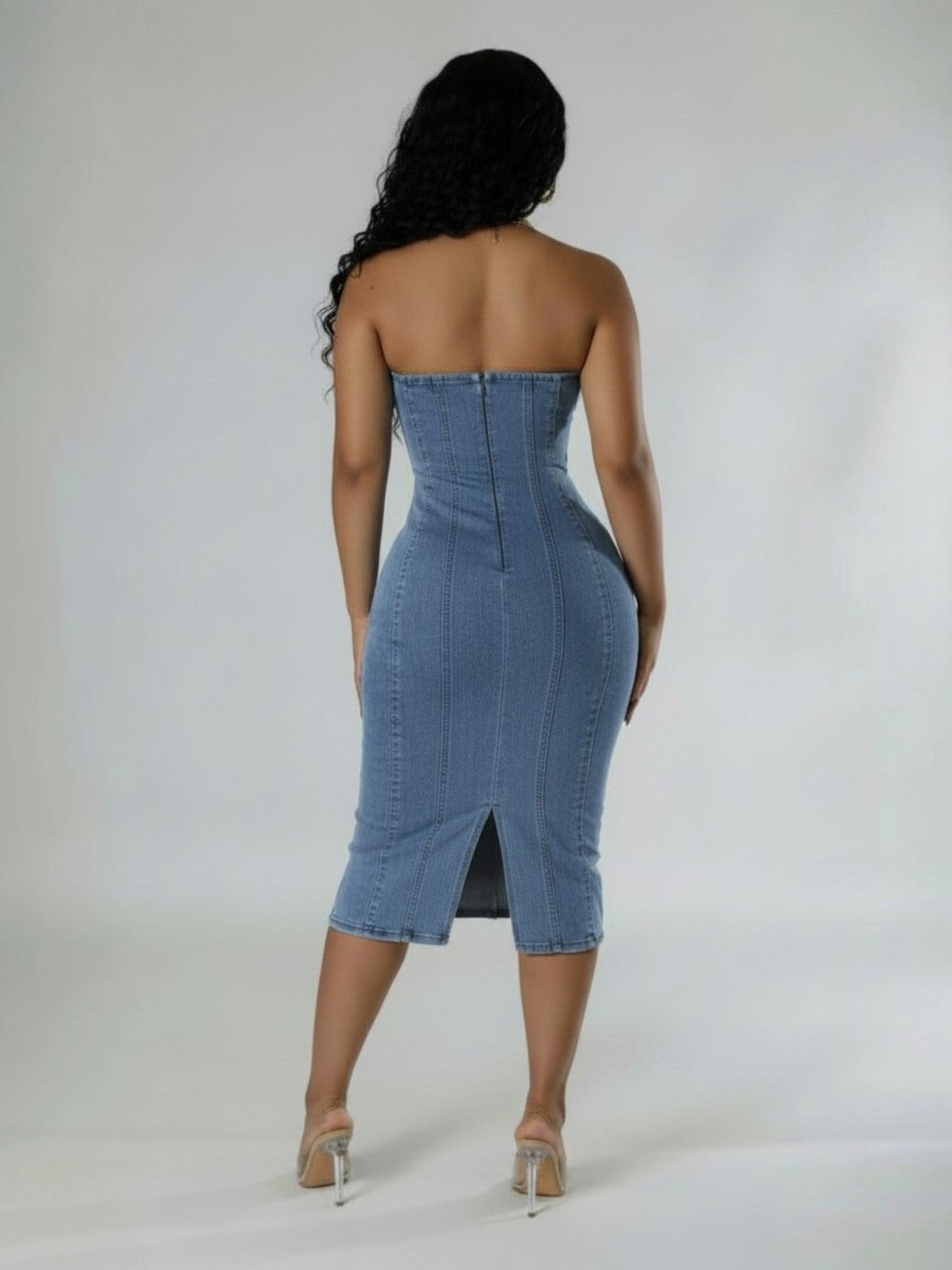 Indigo Belle Denim Dress