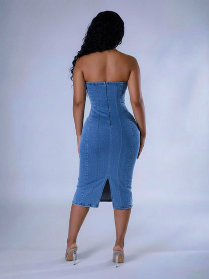 Indigo Belle Denim Dress