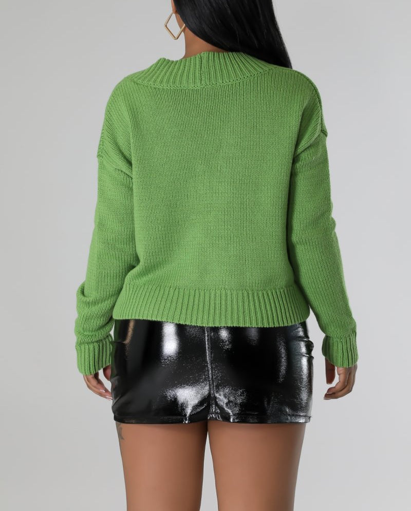 Pinned Together Sweater