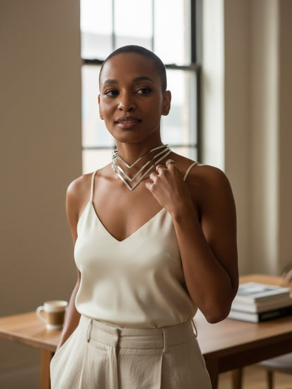 Layered Bar Choker