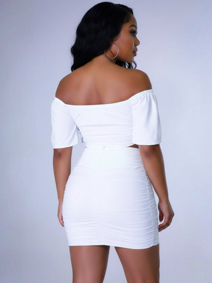 Lotus Flower Skirt Set