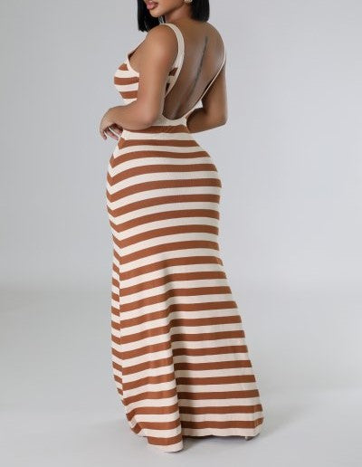 Luma Stripe Maxi Dress