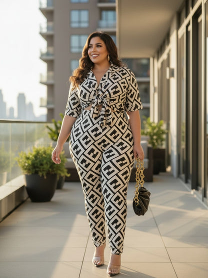 Lux Label Pant Set