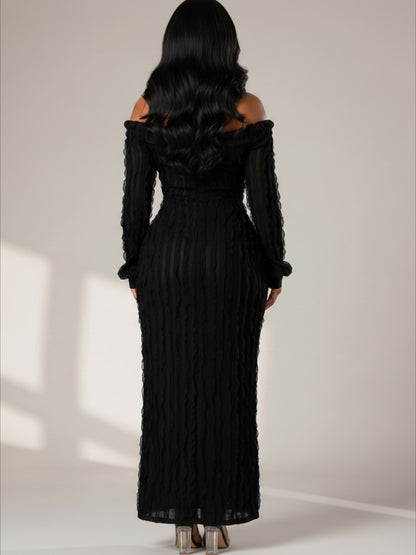 Luxe Illusion Maxi Dress