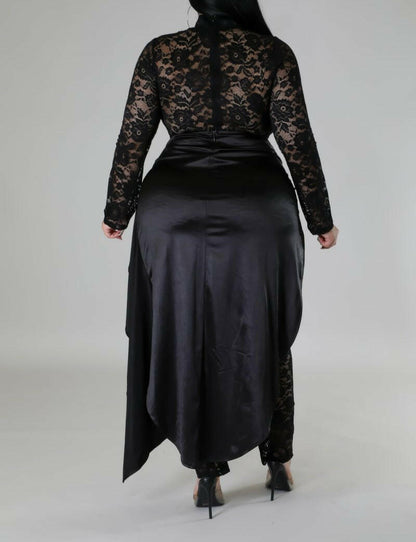 Madam Lace Jumpsuit Set