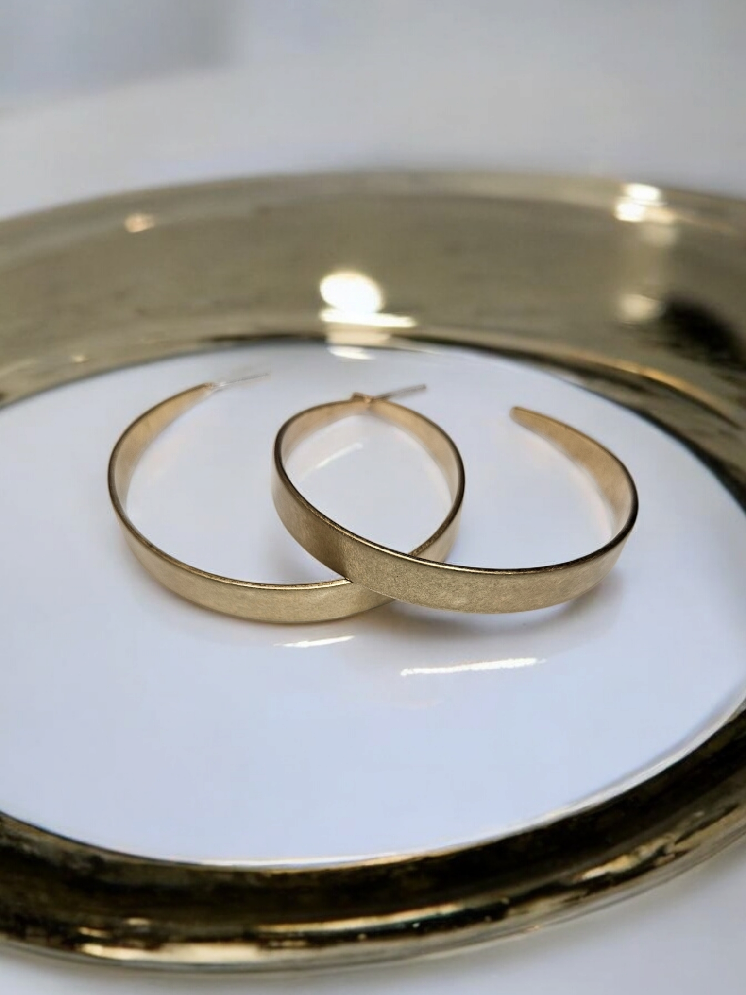 Pendientes de aro minimalistas