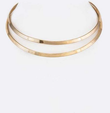 Twin Choker Necklace