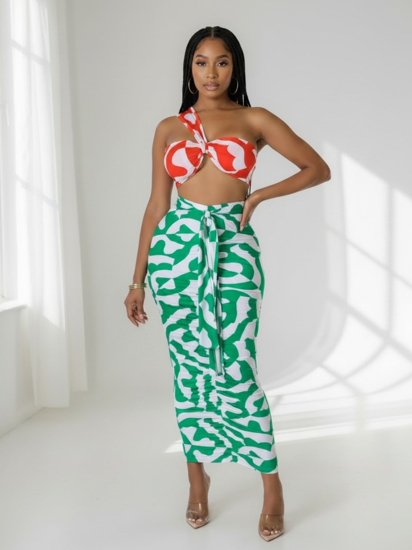 Ocean Breeze Skirt Set