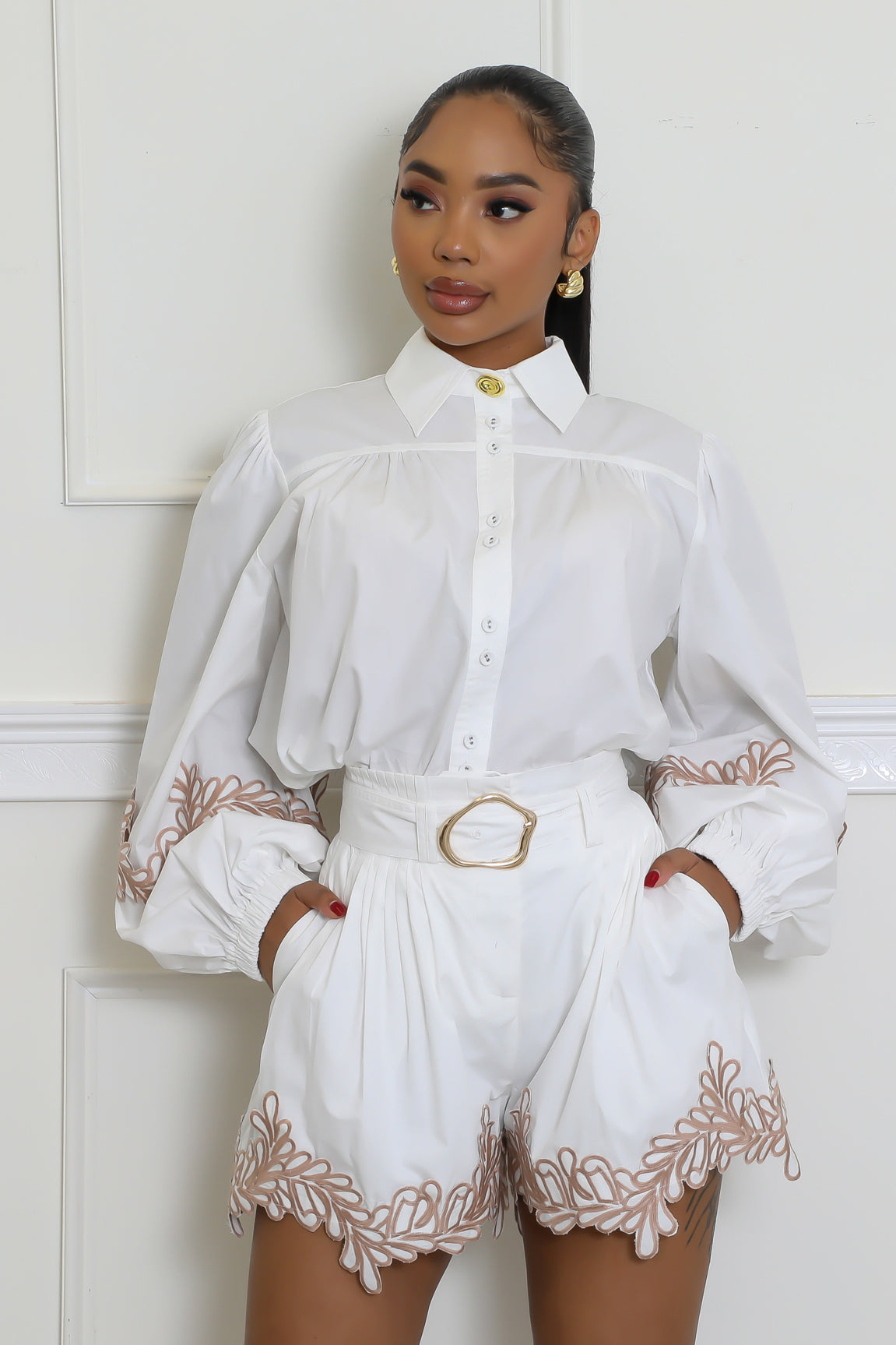Opulence Shorts Set