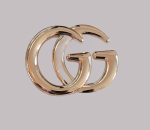 "GG" Monogram Brooch
