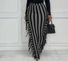 "Maxine" Stipe Maxi Skirt