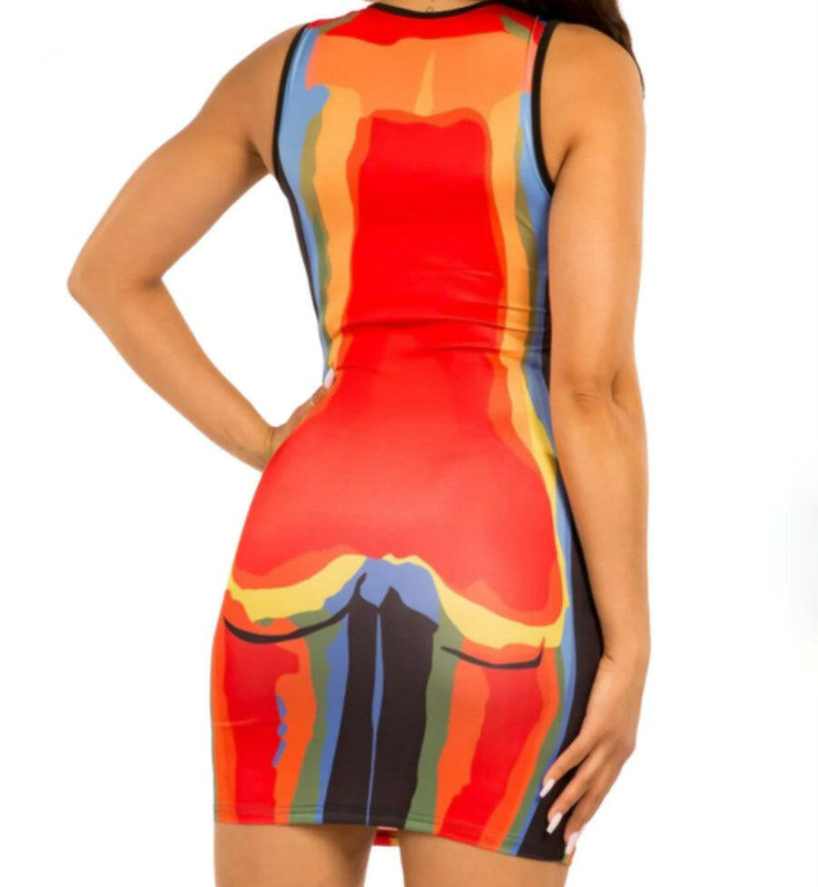 Thermo Heat Mini Dress