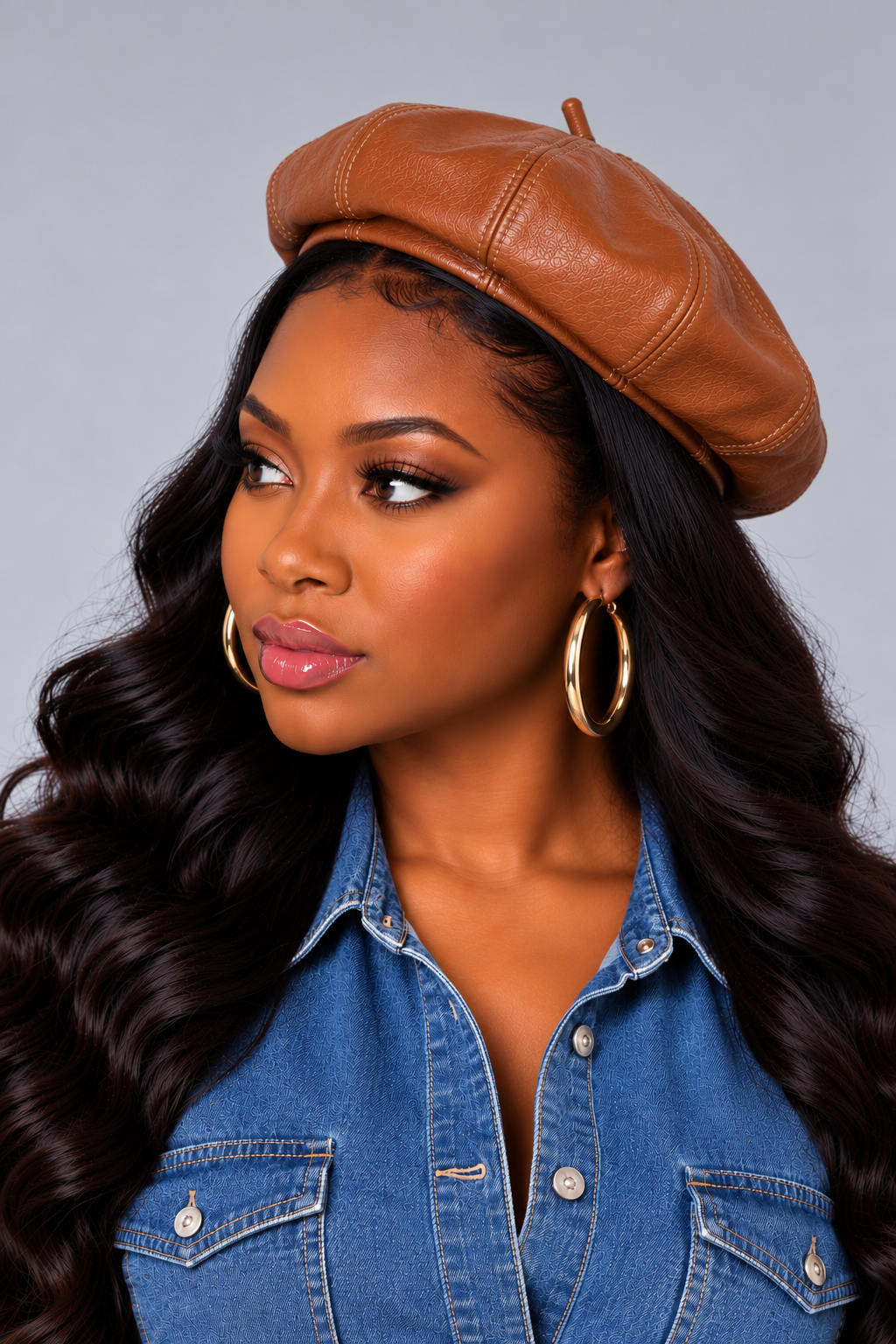 Paris Beret Hat (Bone)