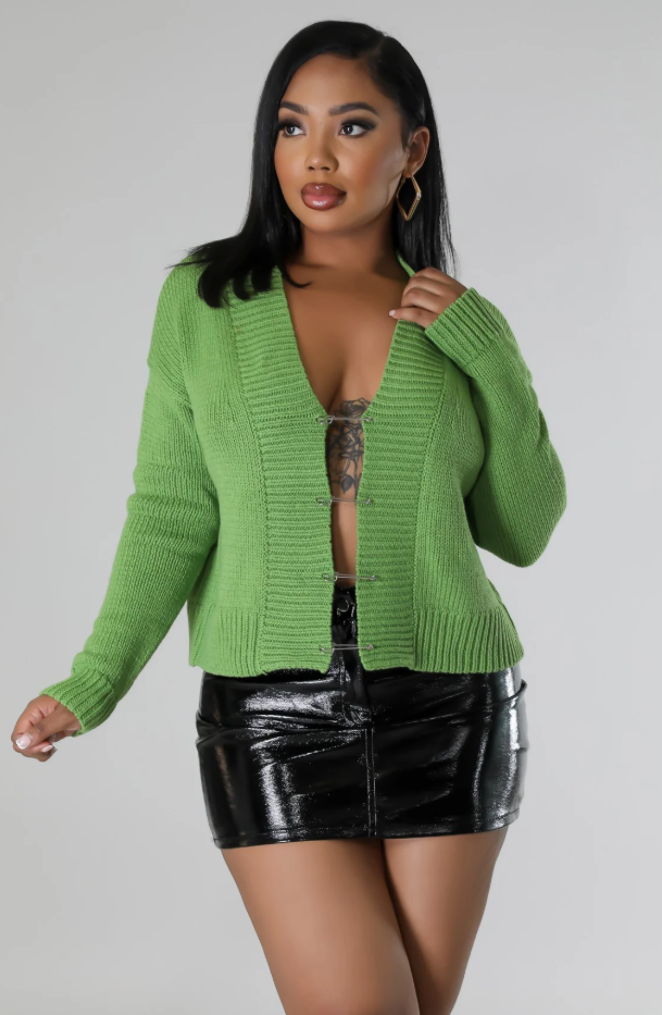 Pinned Together Sweater