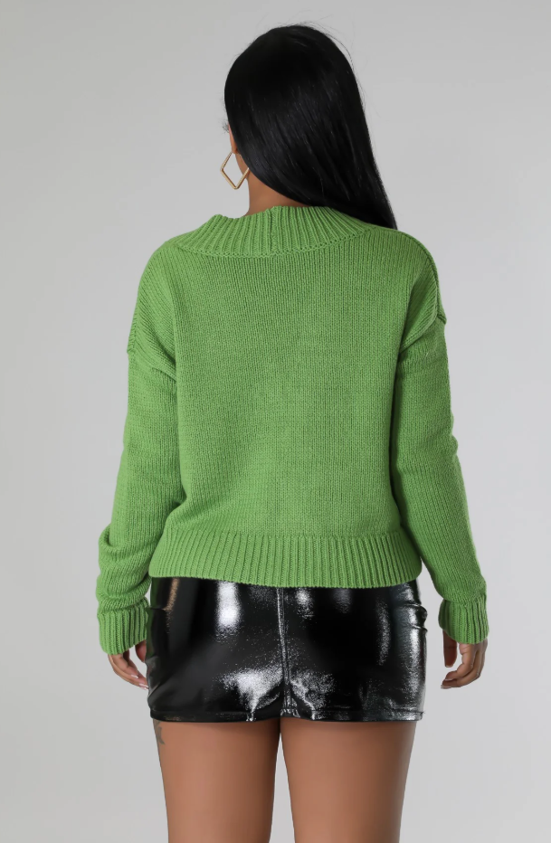 Pinned Together Sweater