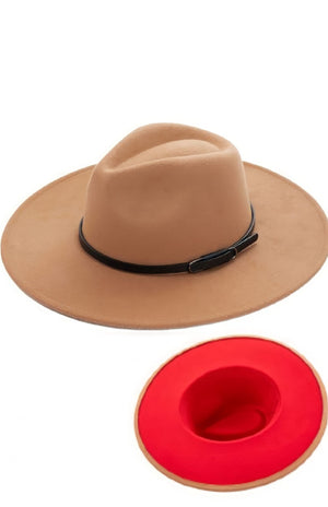 "Jazi" Fedora Hat (Tan)