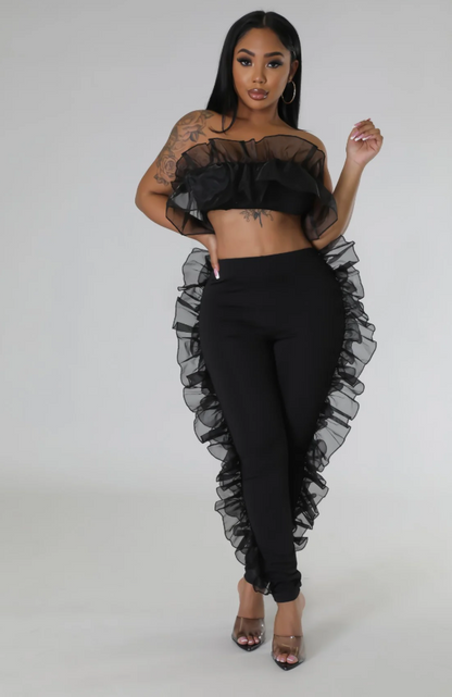 Ruffle Me Pant Set