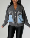 "Ciara" Patchwork Cardigan